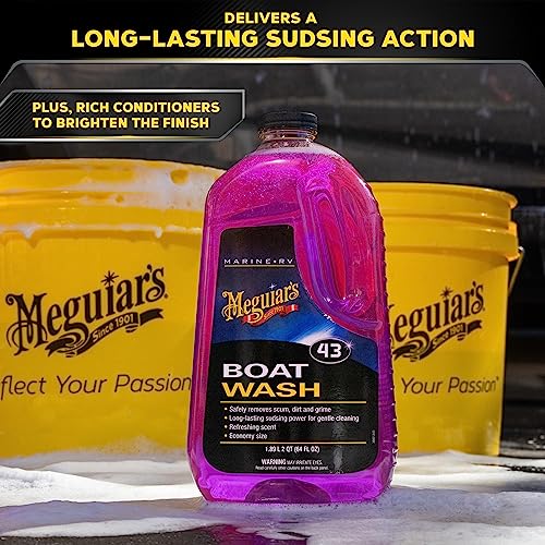 Meguiar's M4364 Marine/RV Boat Wash - 64 Oz Container (Packaging May Vary) - Image 6