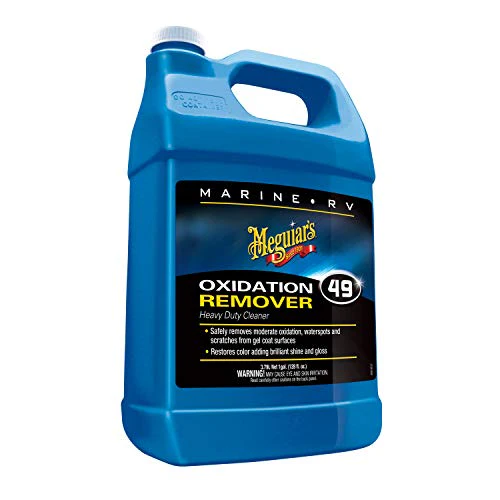 Meguiar's M4901 Marine/RV Heavy Duty Oxidation Remover, Water Spot, Stain, and Boat Scratch Remover for Vehicles with Gel Coat and Fiberglass Surfaces, 1 Gallon - Image 2