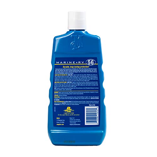 Meguiar's M5616 Marine/RV Pure Wax Carnauba Blend, Long-Lasting Liquid Wax for Protecting Gel Coat, Fiberglass, and Painted Marine/RV Finishes, 16 Oz Bottle - Image 3
