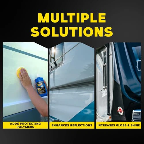 Meguiar's M5616 Marine/RV Pure Wax Carnauba Blend, Long-Lasting Liquid Wax for Protecting Gel Coat, Fiberglass, and Painted Marine/RV Finishes, 16 Oz Bottle - Image 5