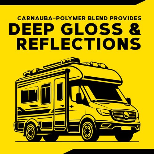 Meguiar's M5616 Marine/RV Pure Wax Carnauba Blend, Long-Lasting Liquid Wax for Protecting Gel Coat, Fiberglass, and Painted Marine/RV Finishes, 16 Oz Bottle - Image 6
