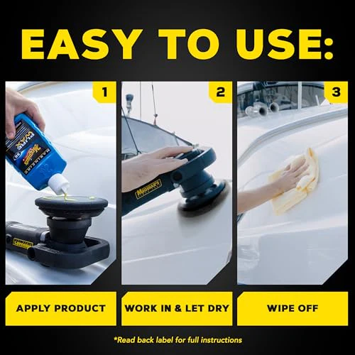 Meguiar's M5616 Marine/RV Pure Wax Carnauba Blend, Long-Lasting Liquid Wax for Protecting Gel Coat, Fiberglass, and Painted Marine/RV Finishes, 16 Oz Bottle - Image 8