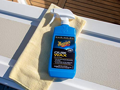 Meguiar's M5916 Marine/RV Quik Wax Clean & Protect - 16 Oz Bottle (Packaging May Vary) - Image 4
