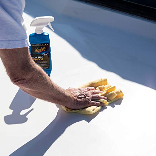 Meguiar's M5916 Marine/RV Quik Wax Clean & Protect - 16 Oz Bottle (Packaging May Vary) - Image 6