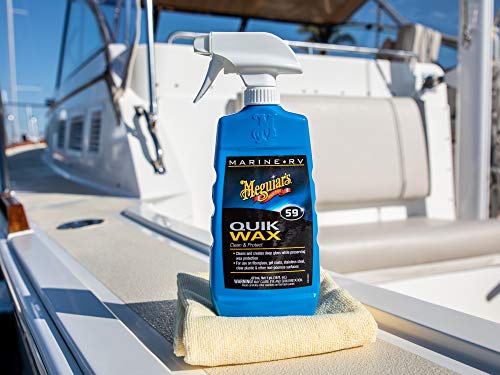 Meguiar's M5916 Marine/RV Quik Wax Clean & Protect - 16 Oz Bottle (Packaging May Vary) - Image 7