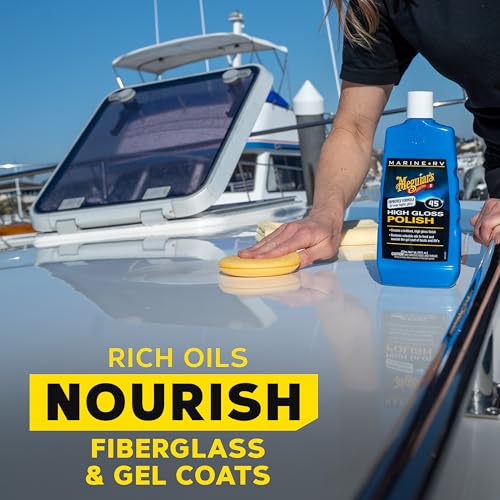 Meguiar's Marine/RV M4516 High Gloss Polish - Professional Grade Boat and RV Polish for a Sleek, High-Shine Finish for Fiberglass & Gel Coat - 16 Oz (Packaging May Vary) - Image 6