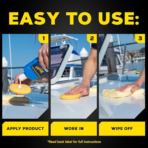 Meguiar's Marine/RV M4516 High Gloss Polish - Professional Grade Boat and RV Polish for a Sleek, High-Shine Finish for Fiberglass & Gel Coat - 16 Oz (Packaging May Vary) - Image 7