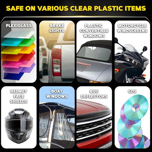 Meguiar's PlastX Clear Plastic Cleaner & Polish - Revive Cloudy, Hazy, and Lightly Scratched Plastics, Restore Clarity - 10 Oz - Image 6