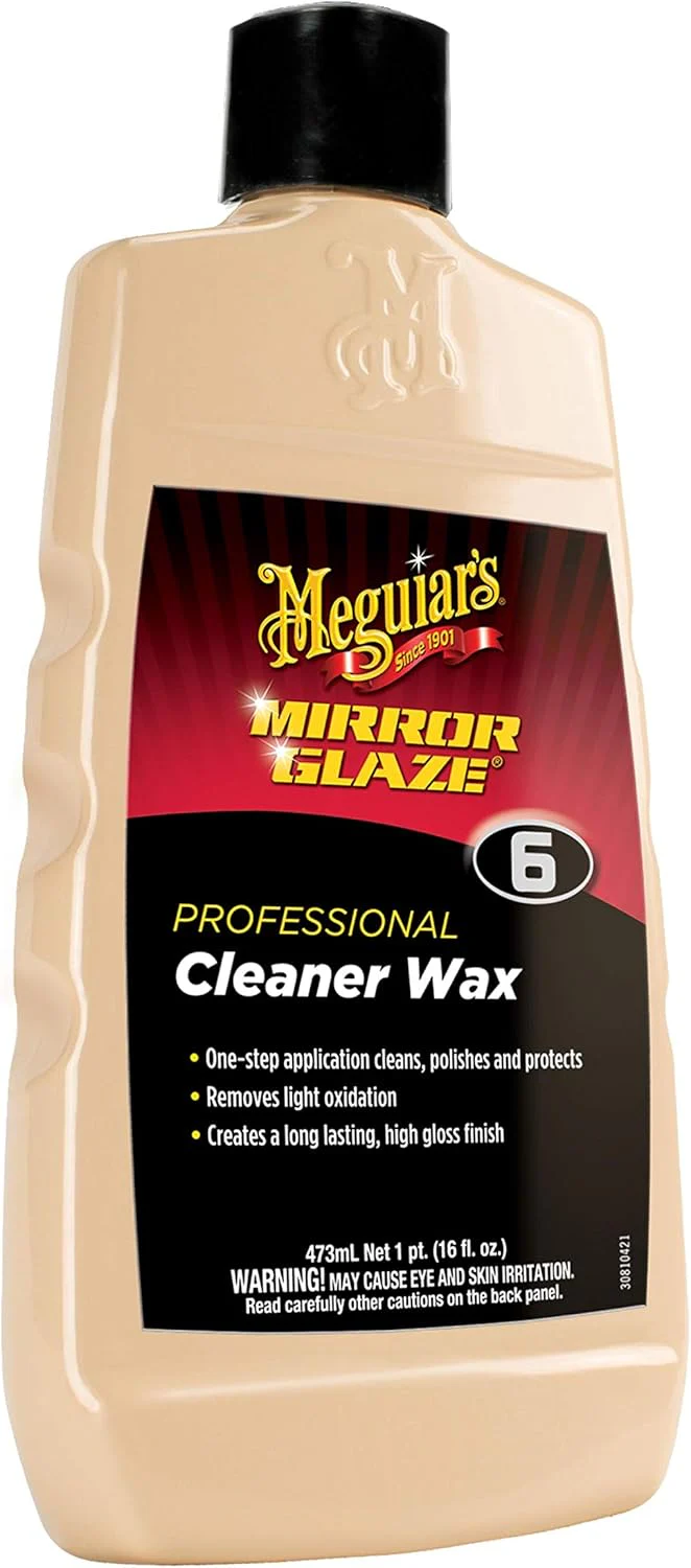 Meguiar's Professional Cleaner Wax M0616 - Swirl and Scratch Remover, Car Polish, and Car Wax in One Liquid - One-Step for Professional Detailing, 16 Oz (Packaging May Vary) - Image 3