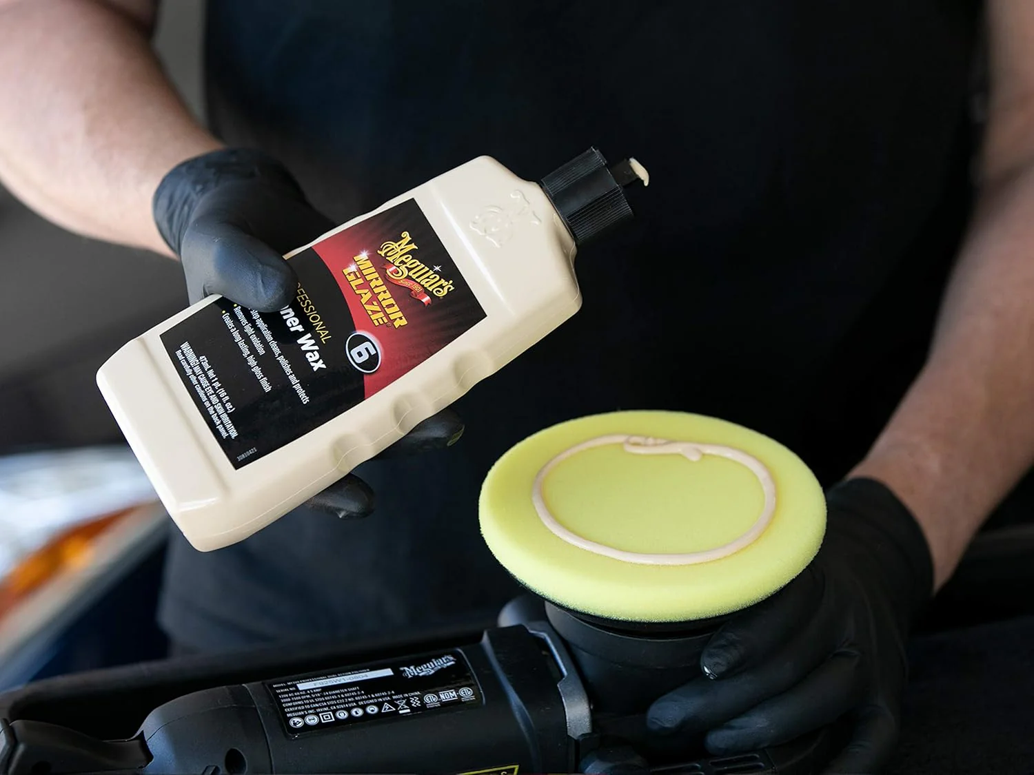 Meguiar's Professional Cleaner Wax M0616 - Swirl and Scratch Remover, Car Polish, and Car Wax in One Liquid - One-Step for Professional Detailing, 16 Oz (Packaging May Vary) - Image 6
