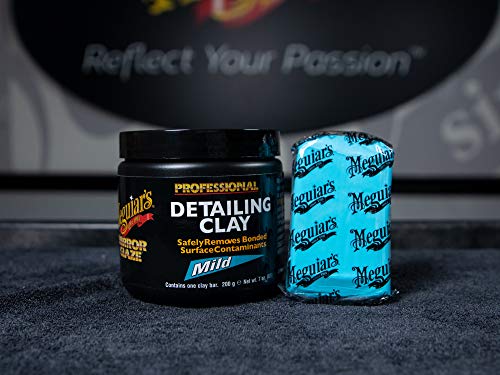 Meguiar's Professional Detailing Clay, Aggressive, C2100 - Safely Remove Contaminants Bonded on Paint for a Smooth, Glossy Finish - Premium Clay Bar for Car Detailing and Paint Prep, 200 Grams - Image 4
