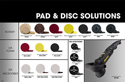 Meguiar's Professional Soft Buff Rotary Backing - Rotary Backing Plate for 7"- 8" Rotary Pads, Accepts a 5/8" Diameter Shaft, Hook and Loop for Machine Polishing, 1 Backing Plate - Image 5