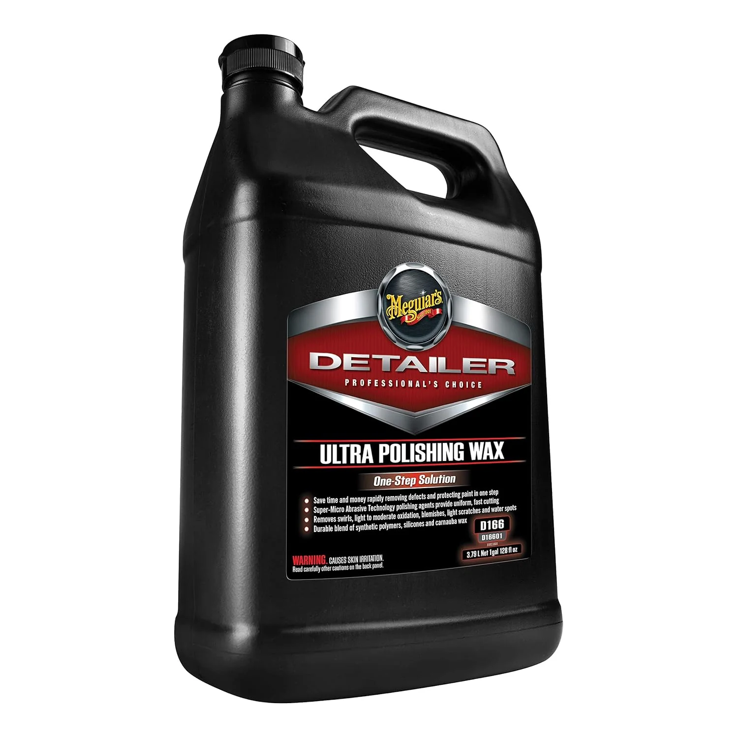 Meguiar's Professional Ultra Polishing Wax D16601 - Premium Scratch Removal, Car Polish, and Car Wax in One - One-Step Cleaner Wax that's Easy to Use - Restores Clarity and Shine, 128 Oz, 1 Gal - Image 3