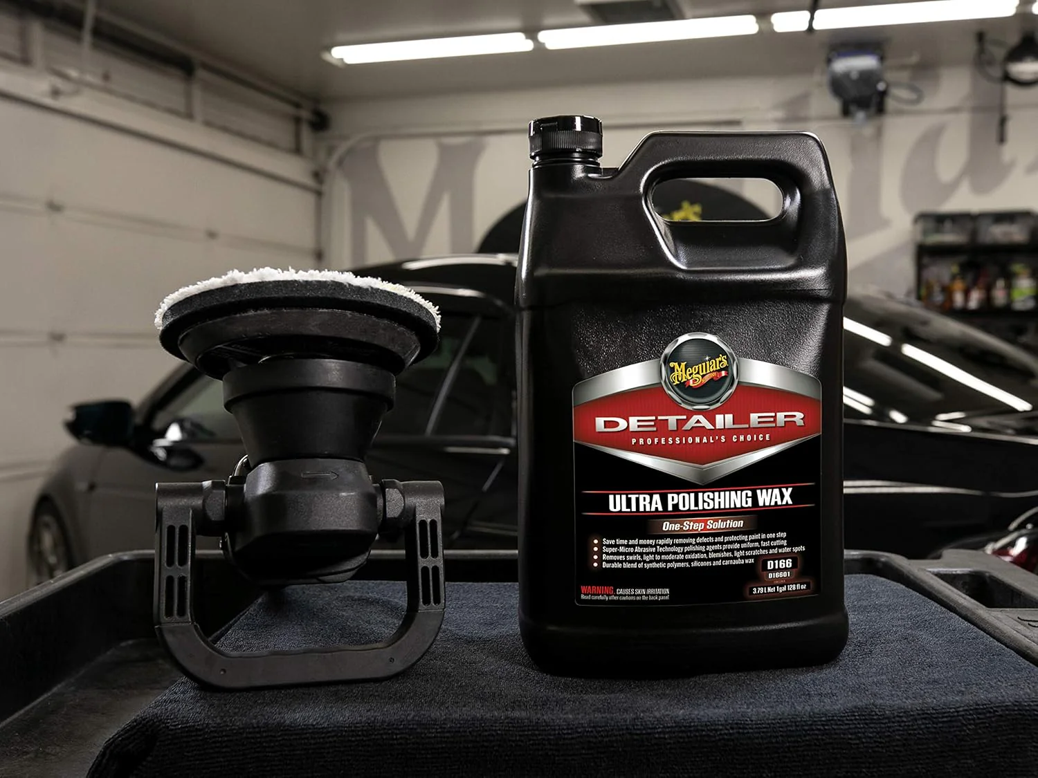 Meguiar's Professional Ultra Polishing Wax D16601 - Premium Scratch Removal, Car Polish, and Car Wax in One - One-Step Cleaner Wax that's Easy to Use - Restores Clarity and Shine, 128 Oz, 1 Gal - Image 5