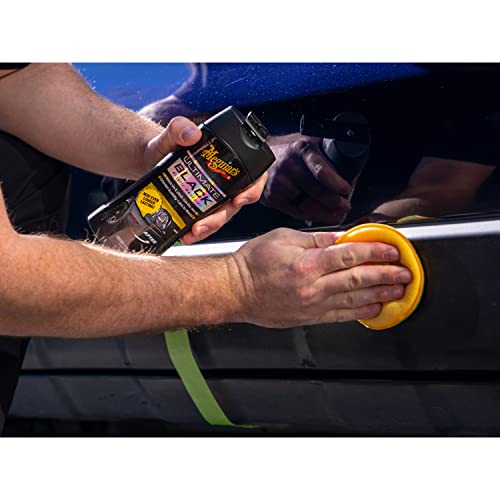 Meguiar's Ultimate Black Plastic Restorer - Enhance Faded Trim with Long-Lasting UV Protection - 12 Oz Bottle - Image 11