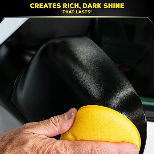 Meguiar's Ultimate Black Plastic Restorer - Enhance Faded Trim with Long-Lasting UV Protection - 12 Oz Bottle - Image 6
