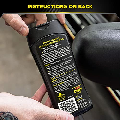 Meguiar's Ultimate Black Plastic Restorer - Enhance Faded Trim with Long-Lasting UV Protection - 12 Oz Bottle - Image 7