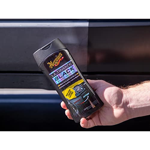Meguiar's Ultimate Black Plastic Restorer - Enhance Faded Trim with Long-Lasting UV Protection - 12 Oz Bottle - Image 9