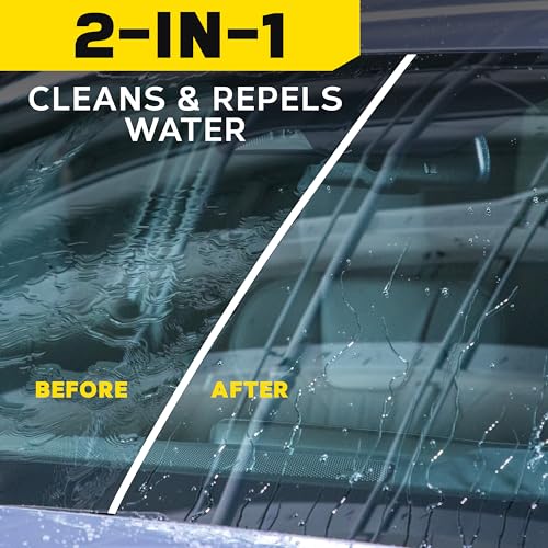 Meguiar's Ultimate Glass Cleaner & Water Repellent - Premium Glass and Window Cleaner for Quick Cleaning with Hydrophobic Technology that Acts as a Rain Repellent Improving Visibility in Rain - 16oz - Image 5
