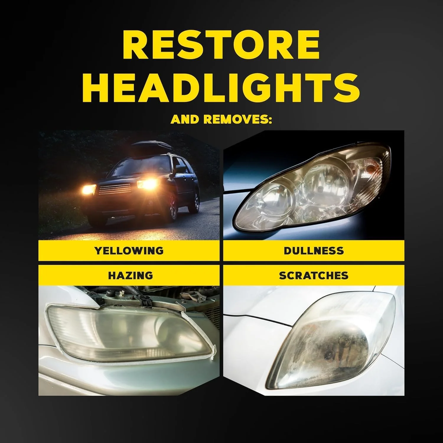 Meguiar's Ultimate Headlight Restoration Kit - The Perfect Headlight Repair Kit to Remove Yellowing and Cloudiness from Headlights - Easy to Use and Seals Headlights with 18 Plus Months of Protection - Image 4