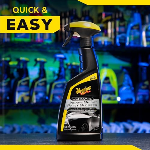 Meguiar's Ultimate Insane Shine Paint Glosser, Simply Spray on and Wipe Off for Glossy Paint - 16 Oz Spray Bottle - Image 8