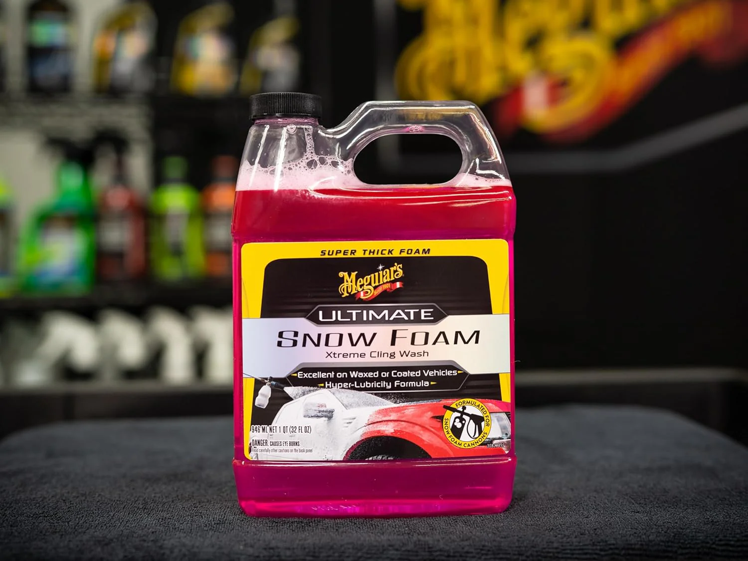 Meguiar's Ultimate Snow Foam Wash, Foaming Car Wash Formulated for Foam Cannons & Foam Guns, 32oz - Image 4