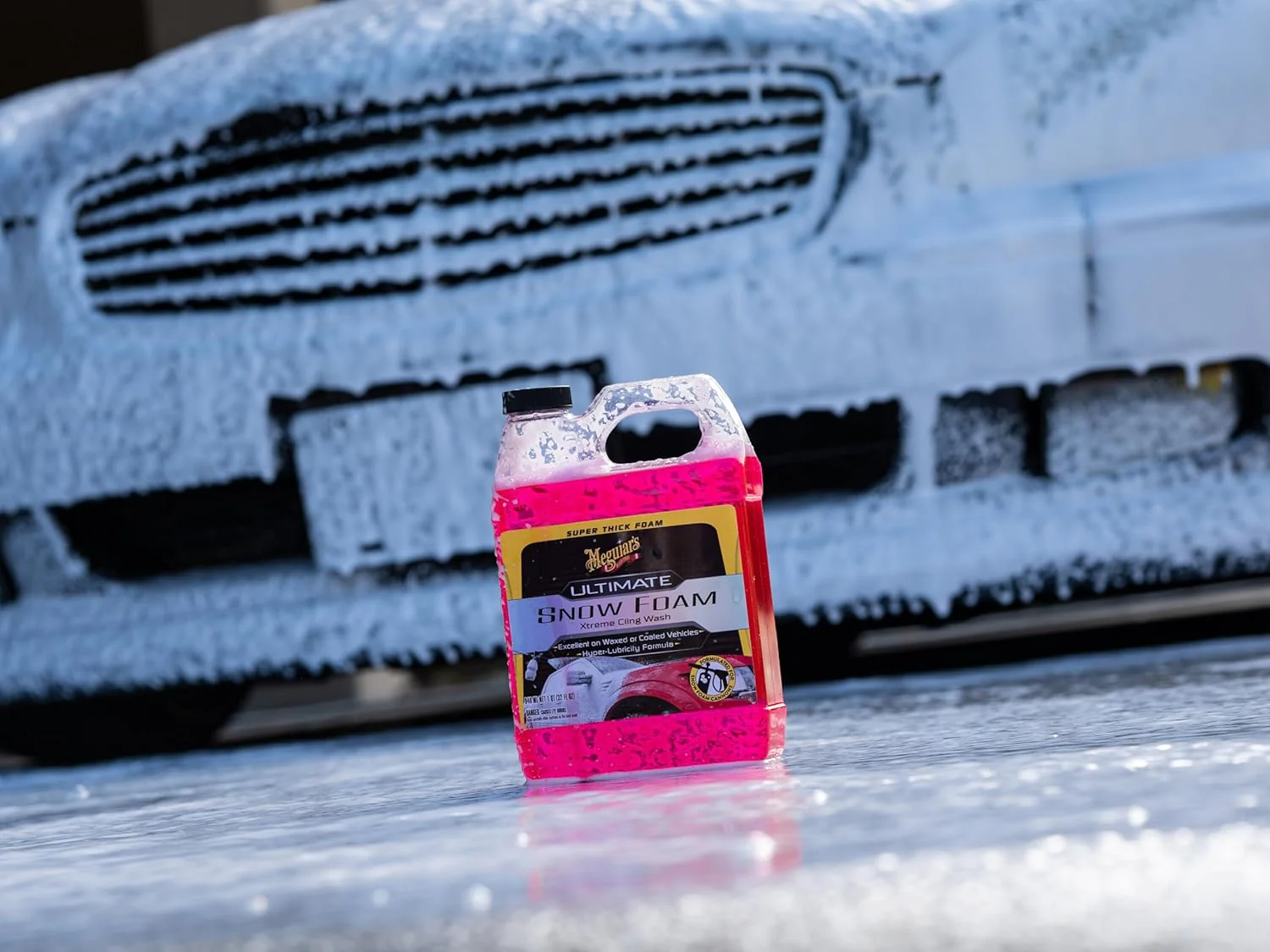 Meguiar's Ultimate Snow Foam Wash, Foaming Car Wash Formulated for Foam Cannons & Foam Guns, 32oz - Image 5