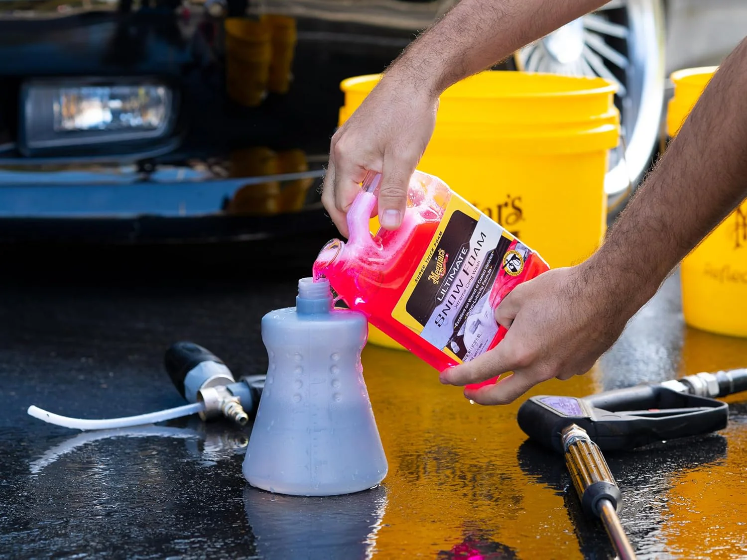 Meguiar's Ultimate Snow Foam Wash, Foaming Car Wash Formulated for Foam Cannons & Foam Guns, 32oz - Image 6