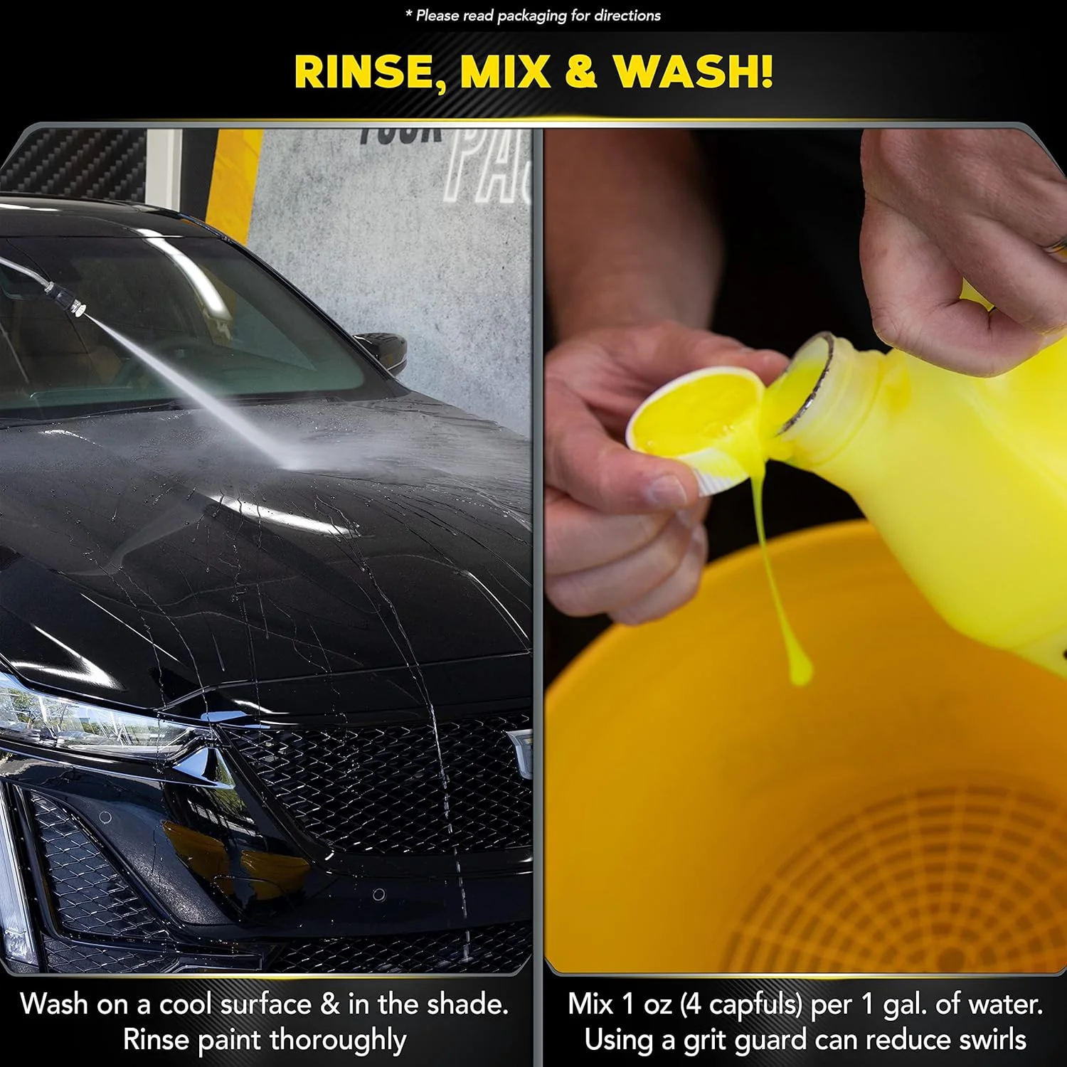 Meguiar's G17701 Ultimate Wash and Wax, Car Wash and Wax Cleans and Shines in One Step, 1 Gallon - Image 4