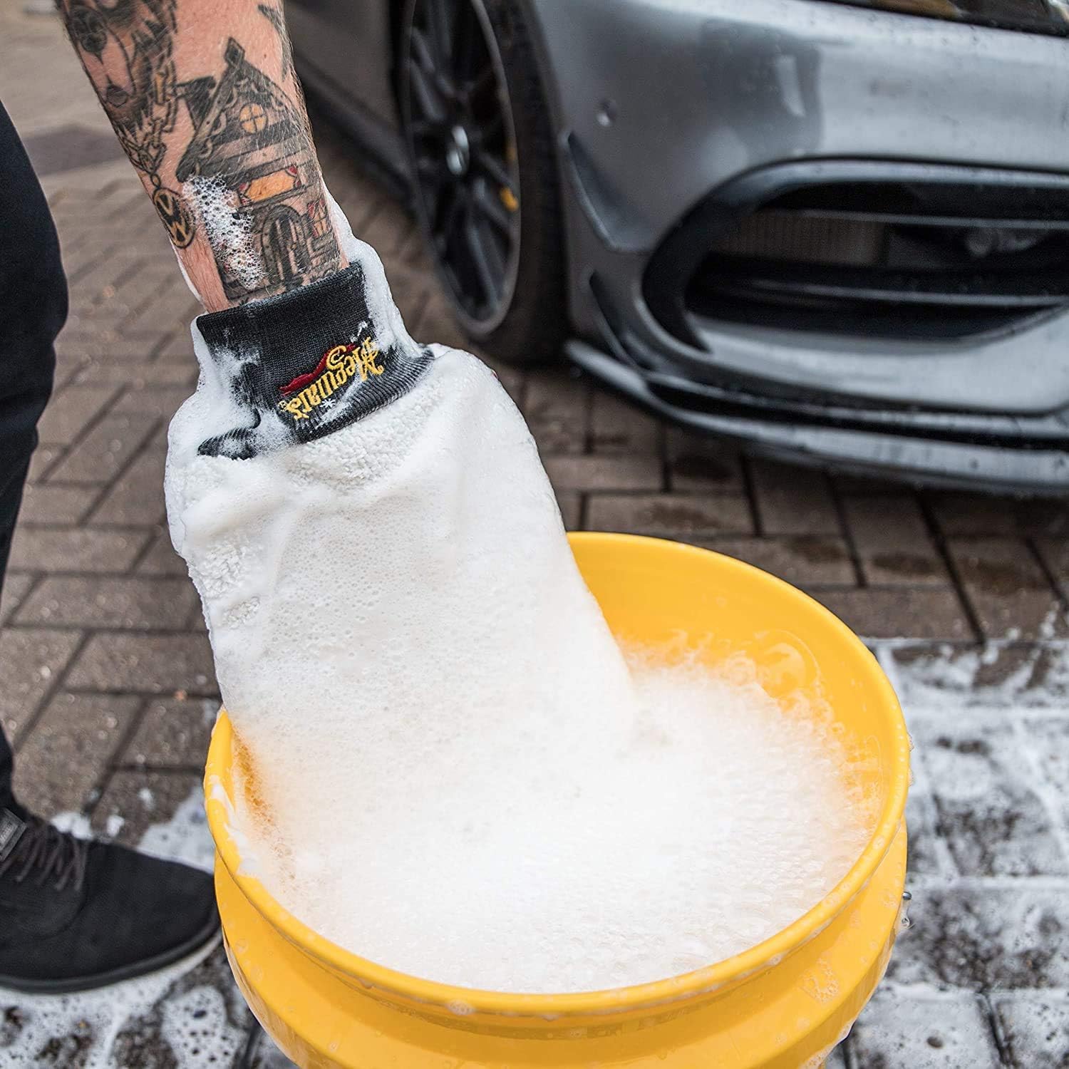 Meguiars X3002 Microfiber Wash Mitt (Pack of 2) - Image 3