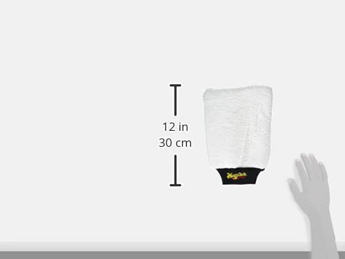Meguiar's X3002 Microfiber Wash Mitt, Super-Thick, Reusable Wash Mitt for Ultimate Finish, Safe on Clear Coats, Leaving You with A Show Car Finish, 1 Pack - Image 4