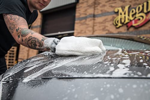 Meguiar's X3002 Microfiber Wash Mitt, Super-Thick, Reusable Wash Mitt for Ultimate Finish, Safe on Clear Coats, Leaving You with A Show Car Finish, 1 Pack - Image 5