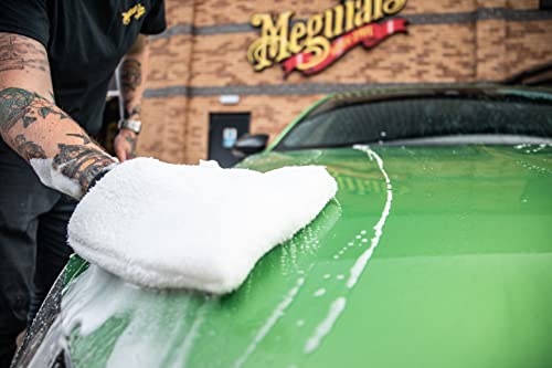 Meguiar's X3002 Microfiber Wash Mitt, Super-Thick, Reusable Wash Mitt for Ultimate Finish, Safe on Clear Coats, Leaving You with A Show Car Finish, 1 Pack - Image 7