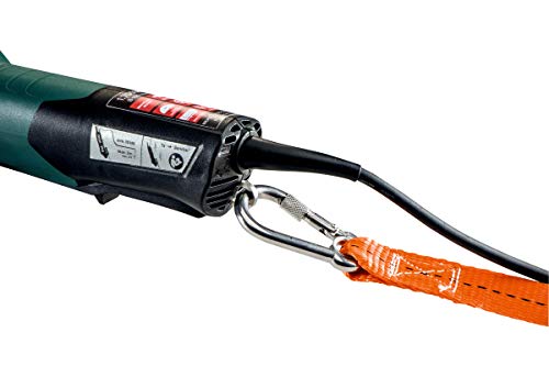 Metabo 6-Inch Angle Grinder | 14.5 Amp | 9,600 RPM | Electronics | Non-locking Paddle Switch | Mechanical Brake | M-Brush | Auto-Balance | Drop Secure | WEPBA 19-150 Q DS M-BRUSH,Green - Image 2