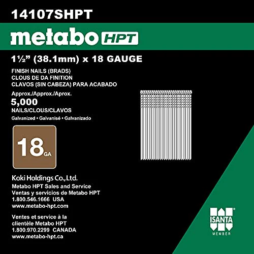 Metabo HPT 18 Gauge Electro Galvanized Brad Nails - Image 6