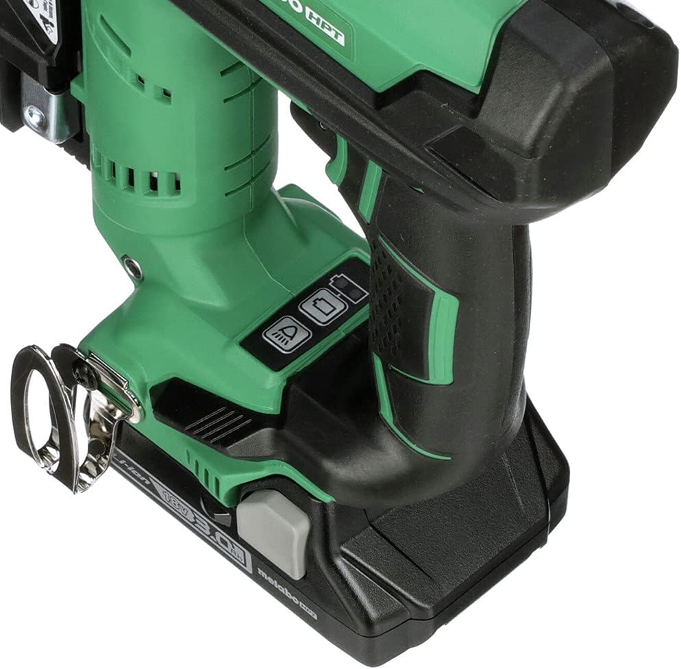 Metabo HPT 18V Cordless Pin Nailer, Tool Only - No Battery, 5/8-Inch up to 1-3/8-Inch Pin Nails, 23-Gauge, Holds 120 Nails, Lifetime Tool Warranty (NP18DSALQ4) - Image 9