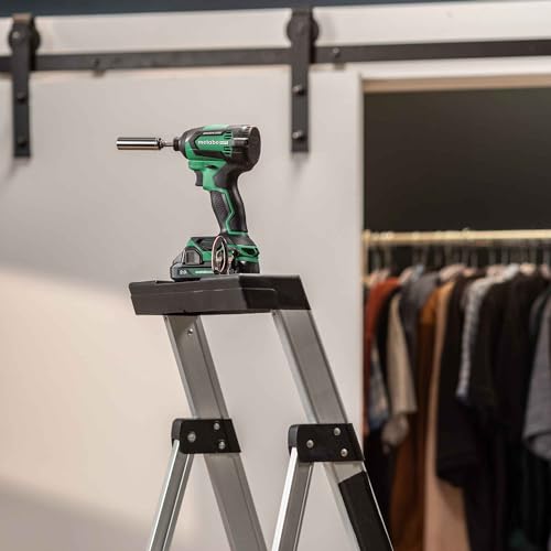 Metabo HPT 18V MultiVolt Impact Driver Kit | 1/4-Inch Chuck | 2-2.0 Ah 18V Batteries | 1,549 in-lbs Torque | Brushless Motor | Compact Size & Weight | Lifetime Tool Warranty | WH18DEX - Image 15