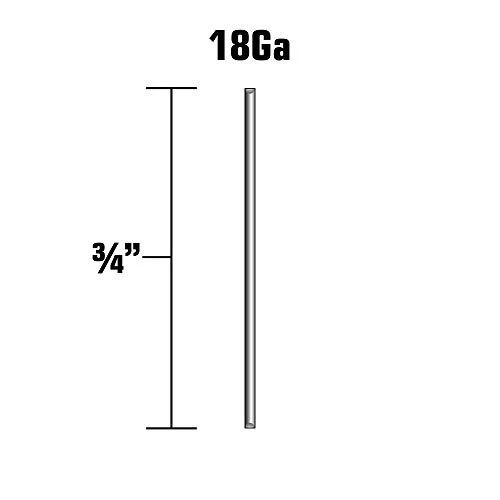 Metabo HPT 3/4 Inch 18 Gauge Brad Finish Nail | 1,000 Count | 24101THPT - Image 2