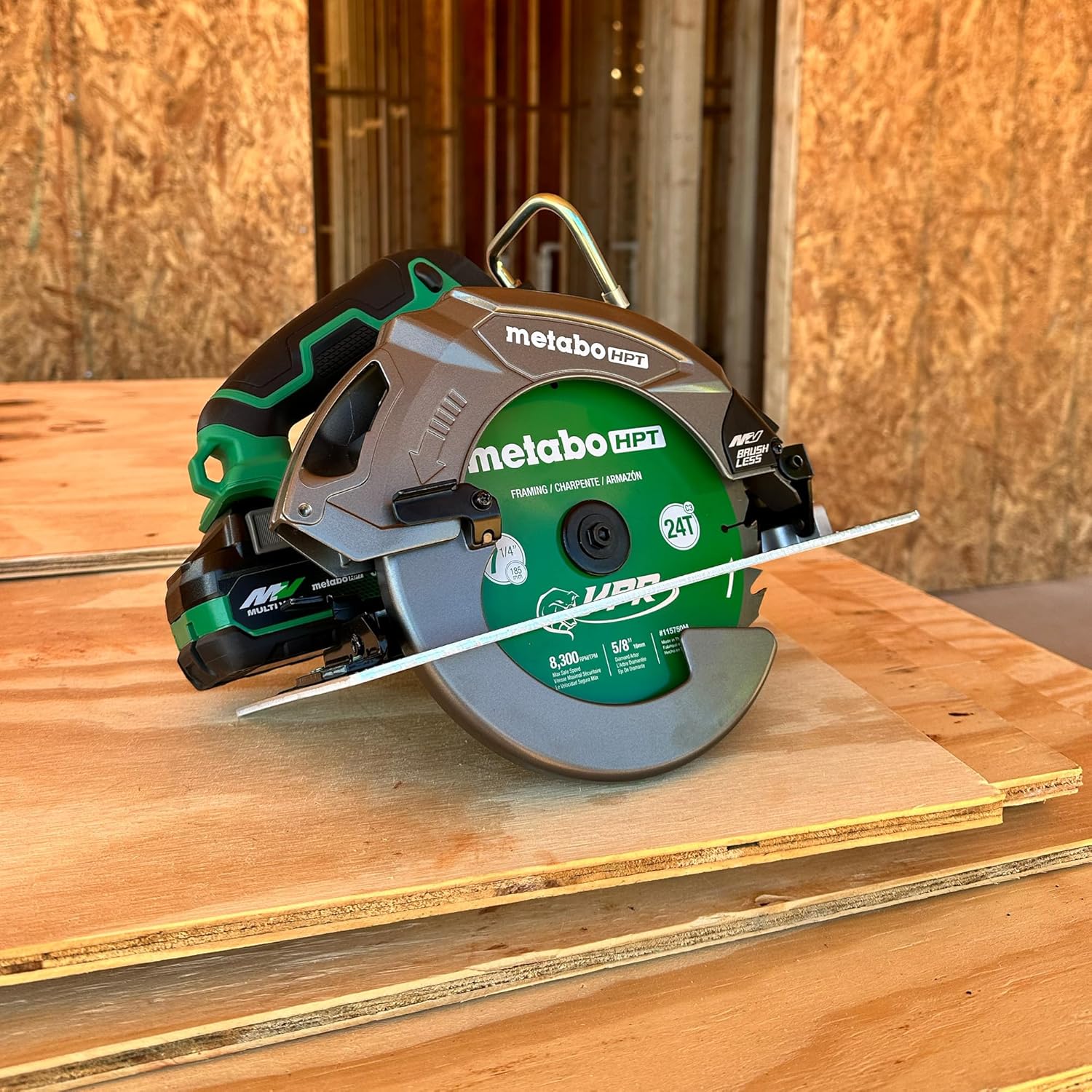 Metabo HPT 36V MultiVolt 7-1/4-Inch Circular Saw w/Torque Boost Technology, C3607DB - Image 5