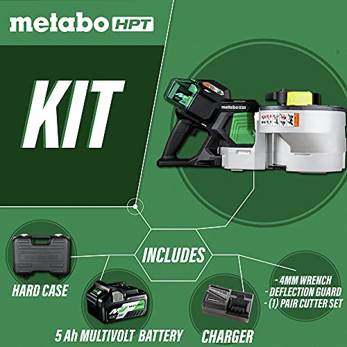 Metabo HPT 36V MultiVolt Cordless Rebar Bender/Cutter | 270 Cuts Per Charge | Includes 2-36V Batteries + Rapid Charger | VB3616DA - Image 2