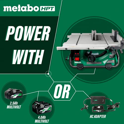 Metabo HPT 36V MultiVolt Cordless Table Saw | 10-Inch Blade | Tool Only - No Battery | C3610DRJQ4 - Image 5