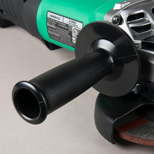 Metabo HPT Angle Grinder | 5-Inch Wheel | 10.5 Amp | 11,500 RPM | Paddle Switch | G13SE3 - Image 5
