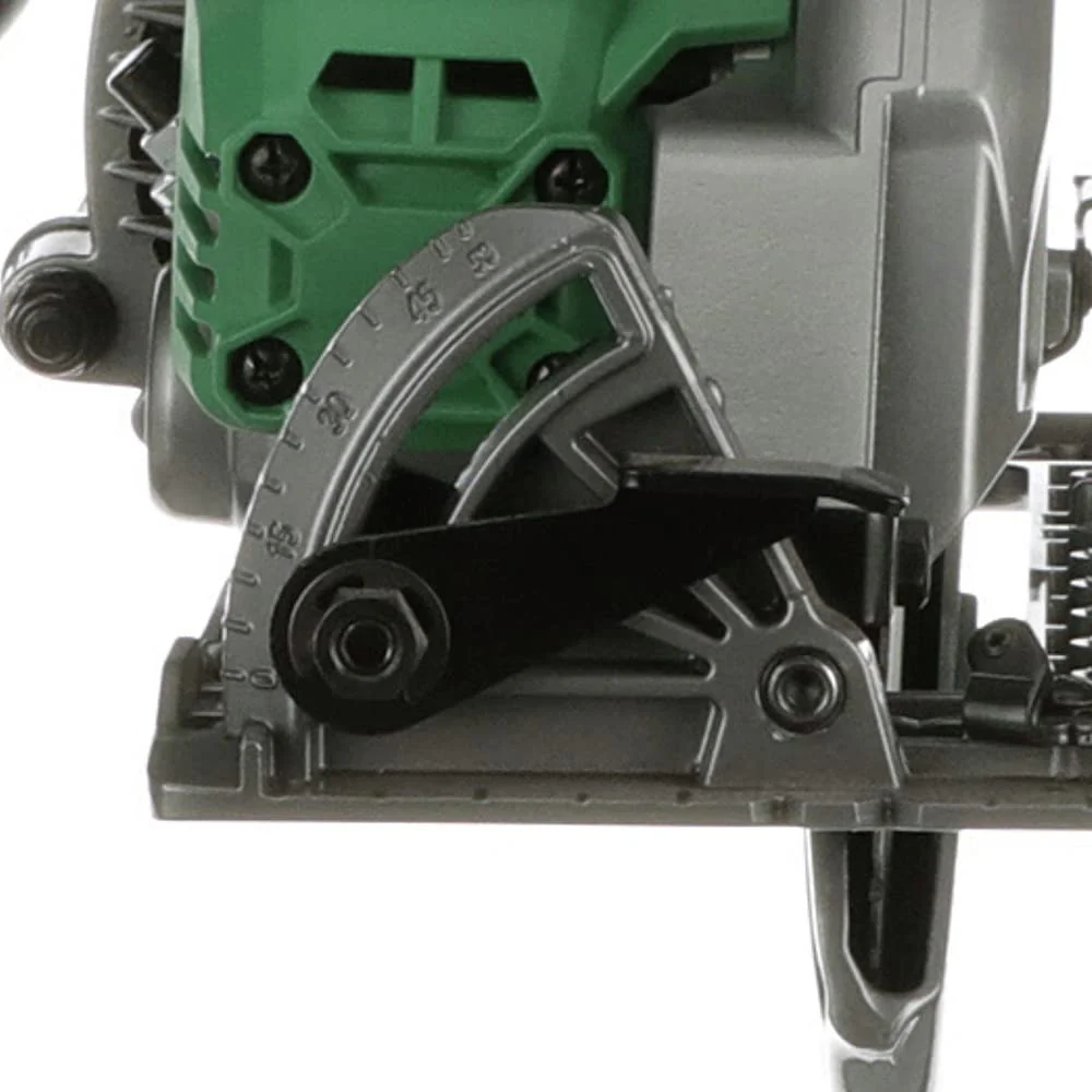 Metabo HPT Circular Saw, 7-1/4-Inch, Worm Drive, 15 Amp Motor, Includes 7-1/4-Inch 24T VPR Framing Blade (C7WDM) - Image 7