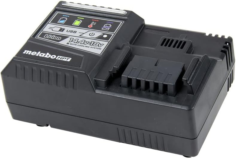 Metabo HPT MultiVolt Battery and Charger Starter Kit | 36V/18V | 4.0Ah/8.0Ah | Lithium Ion | Slide Style | Charger includes Built-in USB Port | UC18YSL3B1 - Image 3