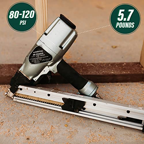 Metabo HPT 2-1/2 In. Strap-Tite Fastening System Strip Nailer - Image 5