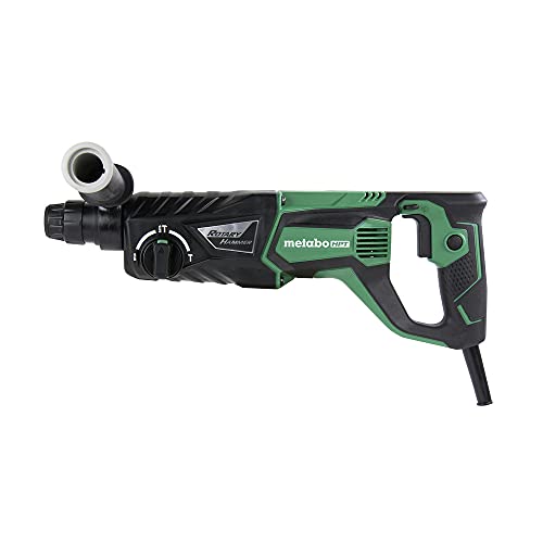 Metabo HPT Rotary Hammer | SDS Plus | 1-Inch, 7.5-Amp | For Drilling | Chipping and Hammer Drilling (DH26PF) - Image 3
