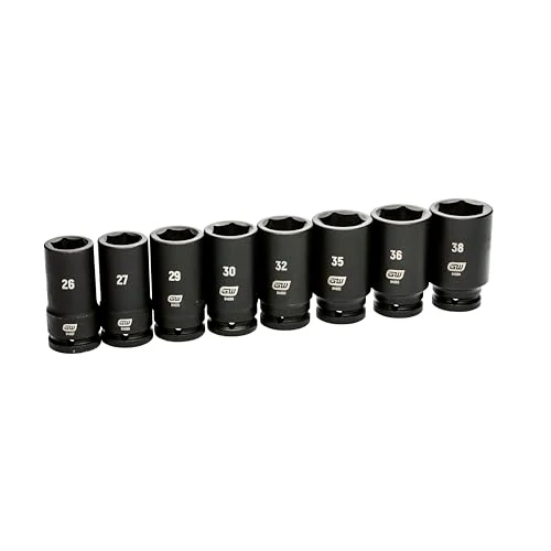 GEARWRENCH 28 Piece 3/4" Drive 6 Point Metric Deep Impact Socket Set - Image 3
