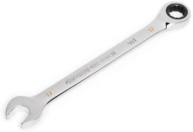 GEARWRENCH 17mm 4 Degree Swing Arch 12 Point Ratcheting Combination Wrench - 86917 - Image 4