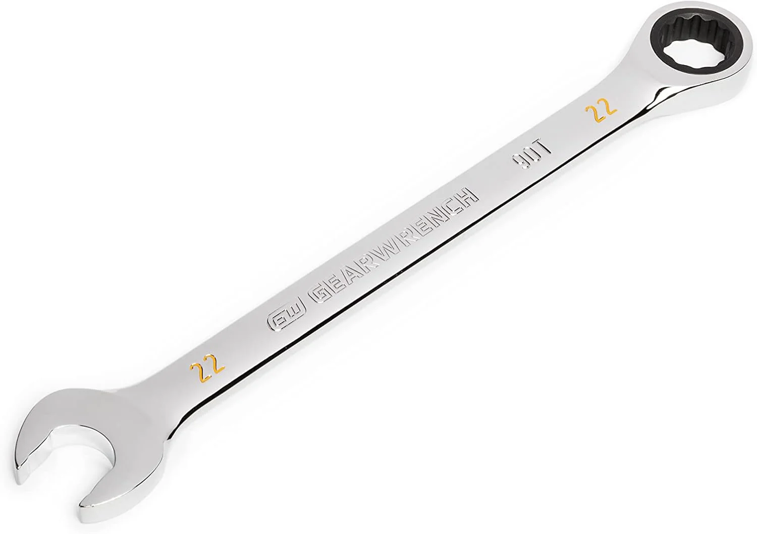 GEARWRENCH 86922 22m 90-Tooth 12 Point Ratcheting Combination Wrench - Image 2