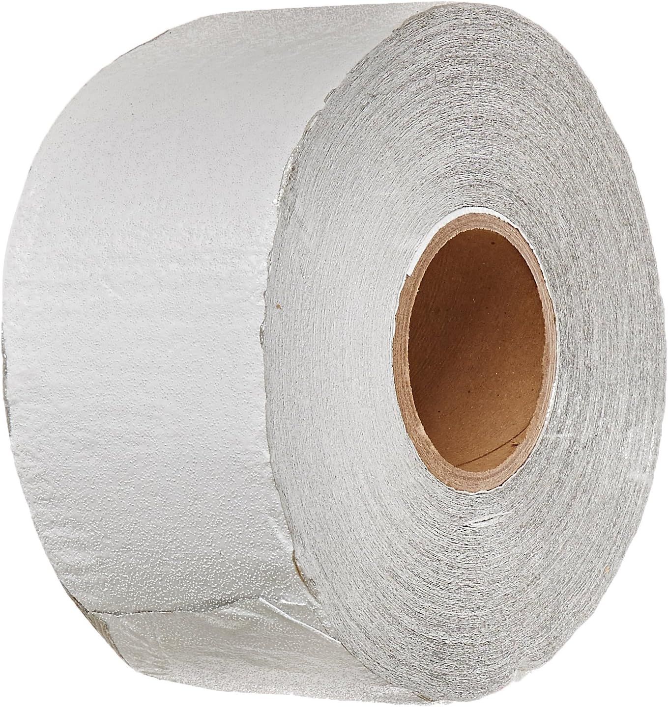 Mutual Industries 17792 Construction Grade Foil Backed Pavement Marking Adhesive Tape, 100 yds Length x 4" Width, White - Image 2